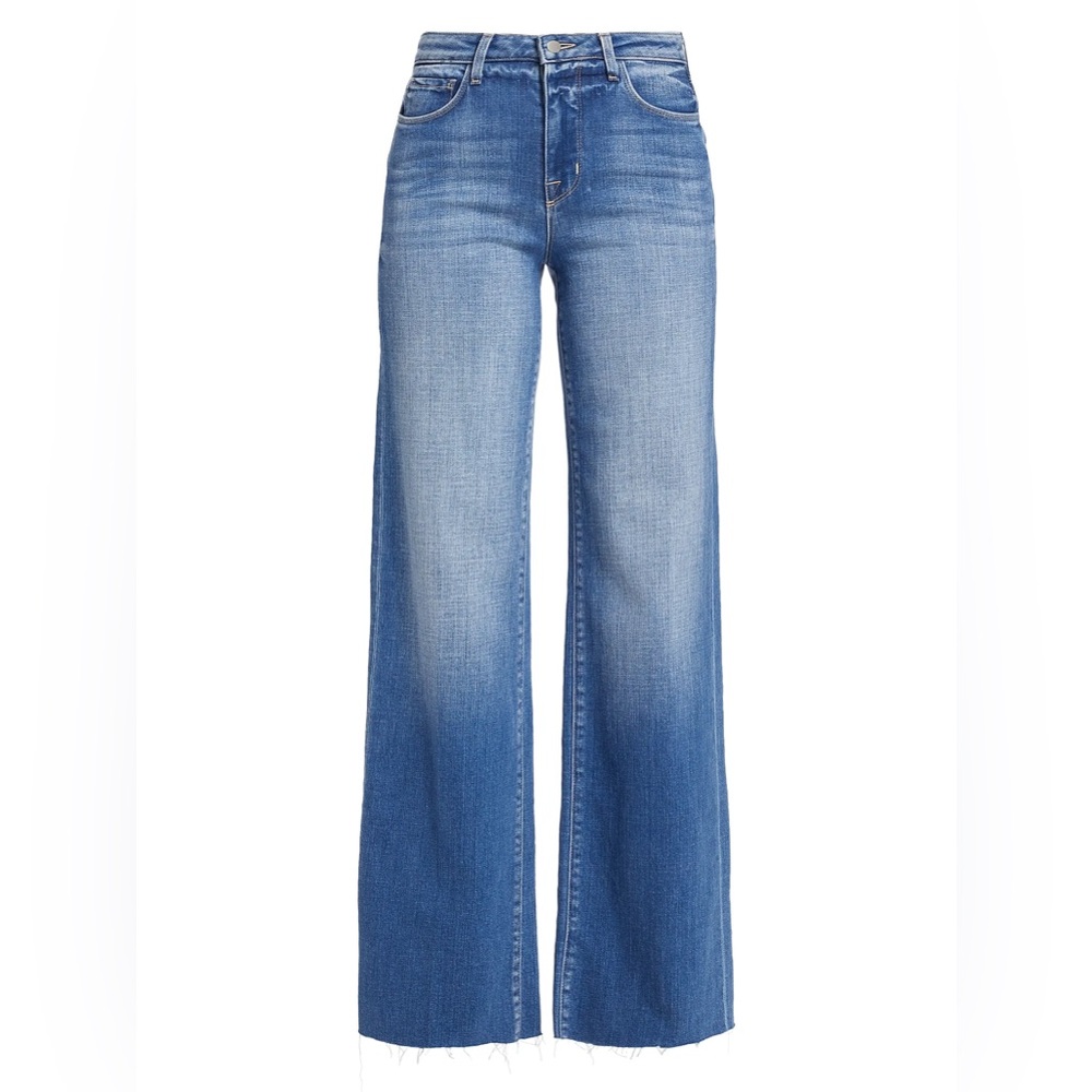 L’AGENCE Scottie Wide-Leg Jeans Size 28 Like New
